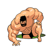 Super Muscle Man 2 sticker #4092334
