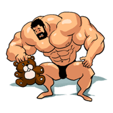 Super Muscle Man 2 sticker #4092351