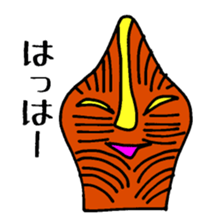 African Mask Parade 800 sticker #4102210