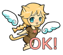 A Girl Named Meow sticker #4127784