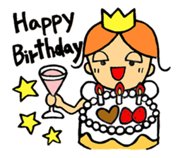 Champagne prince sticker #4262840