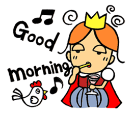 Champagne prince sticker #4262860