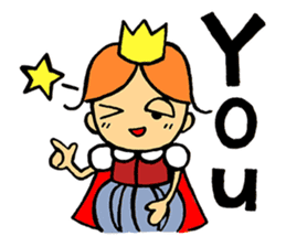 Champagne prince sticker #4262867