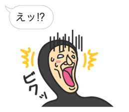 ZENTAI MAN + Balloon sticker #4288651