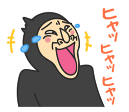 ZENTAI MAN + Balloon sticker #4288655