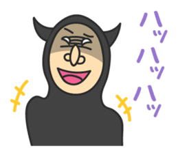 ZENTAI MAN + Balloon sticker #4288658