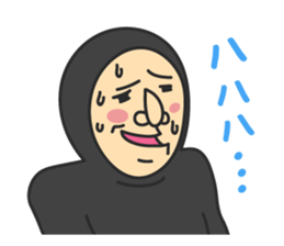 ZENTAI MAN + Balloon sticker #4288660