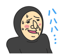 ZENTAI MAN + Balloon sticker #4288660