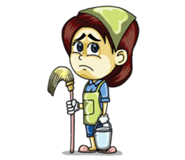 Jaidee Undaa Cute Thai 3 English sticker #4290477