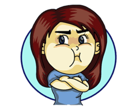 Jaidee Undaa Cute Thai 3 English sticker #4290481