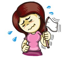 Jaidee Undaa Cute Thai 3 English sticker #4290483