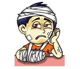 Jaidee Undaa Cute Thai 3 English sticker #4290486