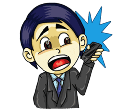 Jaidee Undaa Cute Thai 3 English sticker #4290489