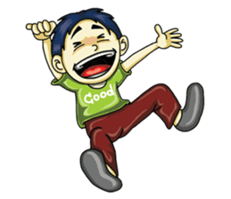 Jaidee Undaa Cute Thai 3 English sticker #4290495