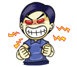 Jaidee Undaa Cute Thai 3 English sticker #4290496