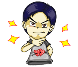 Jaidee Undaa Cute Thai 3 English sticker #4290497