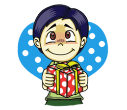 Jaidee Undaa Cute Thai 3 English sticker #4290499