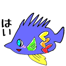 Deep Pop Sea Fish 800 sticker #4330821