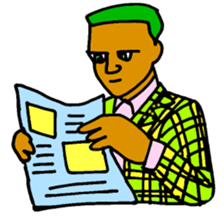 African Fasionista 005 sticker #4398267