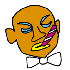 African Fasionista 005 sticker #4398280