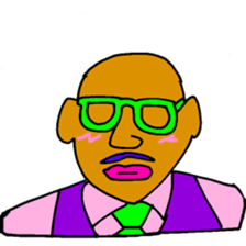 African Fasionista 005 sticker #4398294