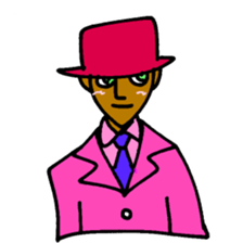 African Fasionista 005 sticker #4398295