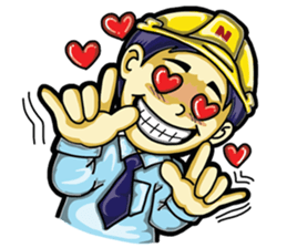 Undaa Engineer English sticker #4440350