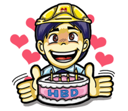 Undaa Engineer English sticker #4440378