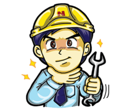 Undaa Engineer English sticker #4440381