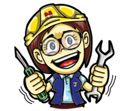 Jaidee Engineer English sticker #4442466