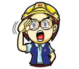 Jaidee Engineer English sticker #4442468