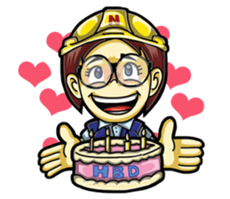 Jaidee Engineer English sticker #4442469