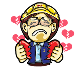 Jaidee Engineer English sticker #4442470