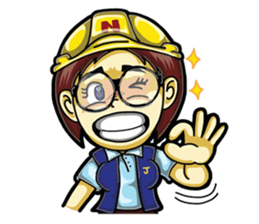 Jaidee Engineer English sticker #4442472