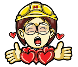 Jaidee Engineer English sticker #4442473