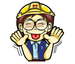 Jaidee Engineer English sticker #4442474