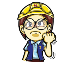Jaidee Engineer English sticker #4442482