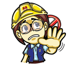 Jaidee Engineer English sticker #4442483