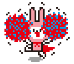 Super Rabbit ! sticker #4486723