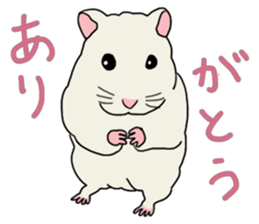 Pretty twin hammy sticker #4544864