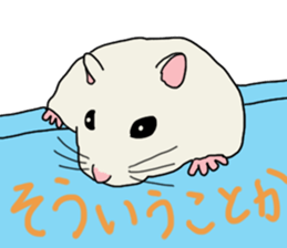 Pretty twin hammy sticker #4544883