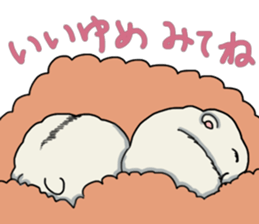 Pretty twin hammy sticker #4544903