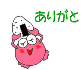 Saru kani kassen sticker #4571399