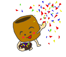 Saru kani kassen sticker #4571402