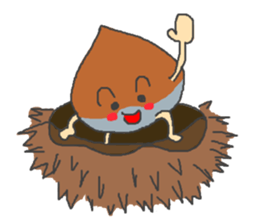 Saru kani kassen sticker #4571404