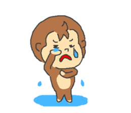 Saru kani kassen sticker #4571412