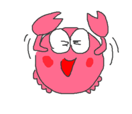 Saru kani kassen sticker #4571422