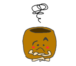 Saru kani kassen sticker #4571424