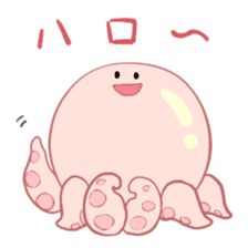 octopus-chan ZU sticker #4587153