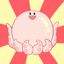 octopus-chan ZU sticker #4587166